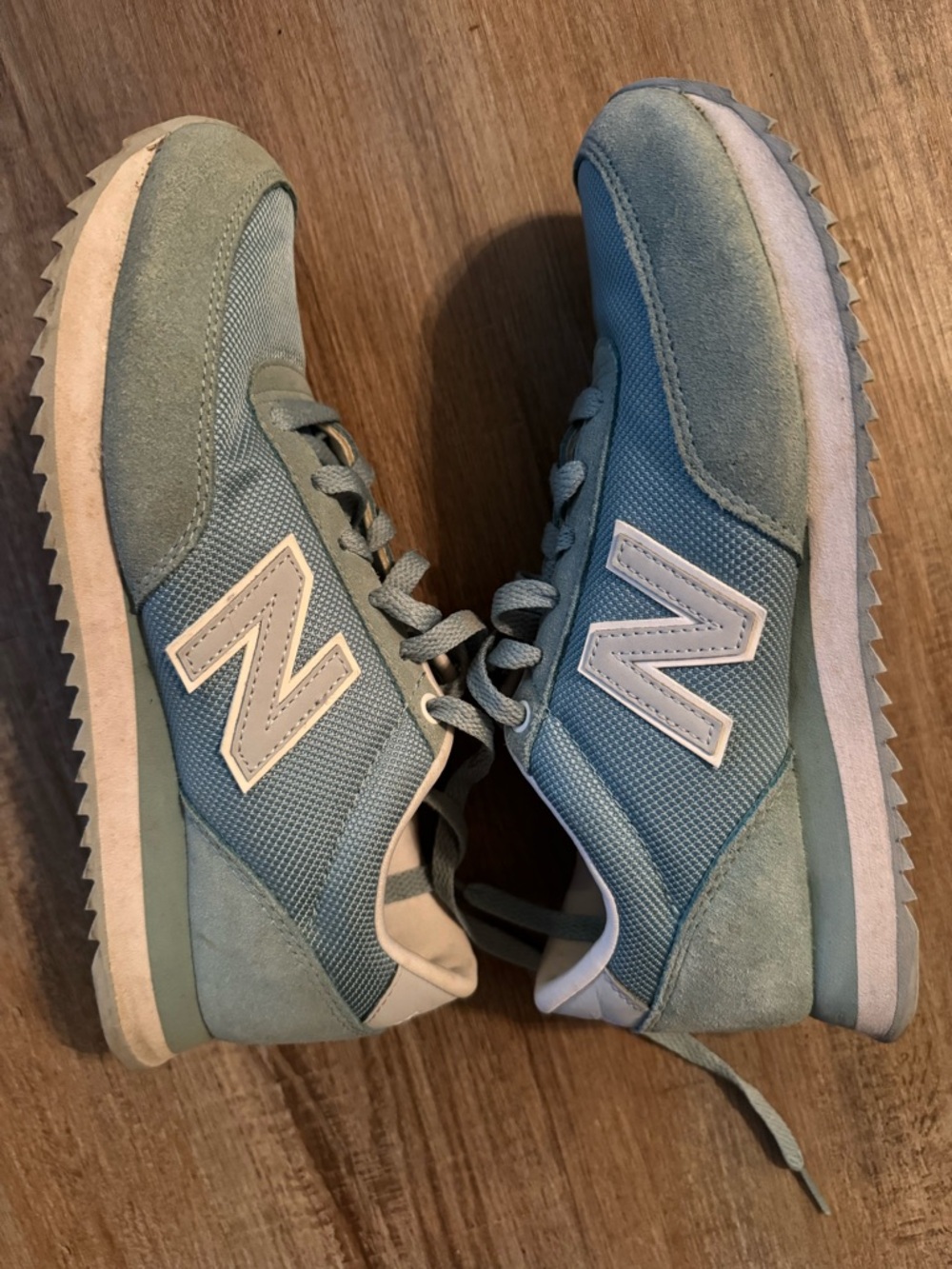 New Balance 501 Blue/Teal Casual Shoe Sneaker - US Size 7.5